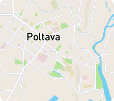 location on the map